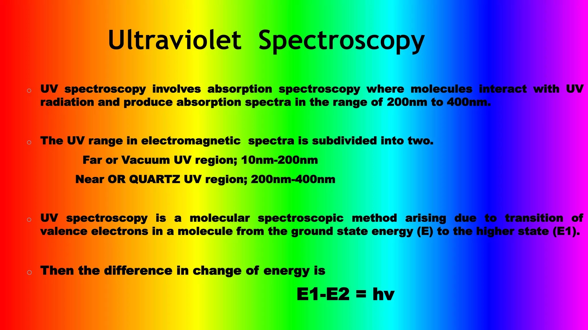 uv-spectrum PPT...pptx | Free Download