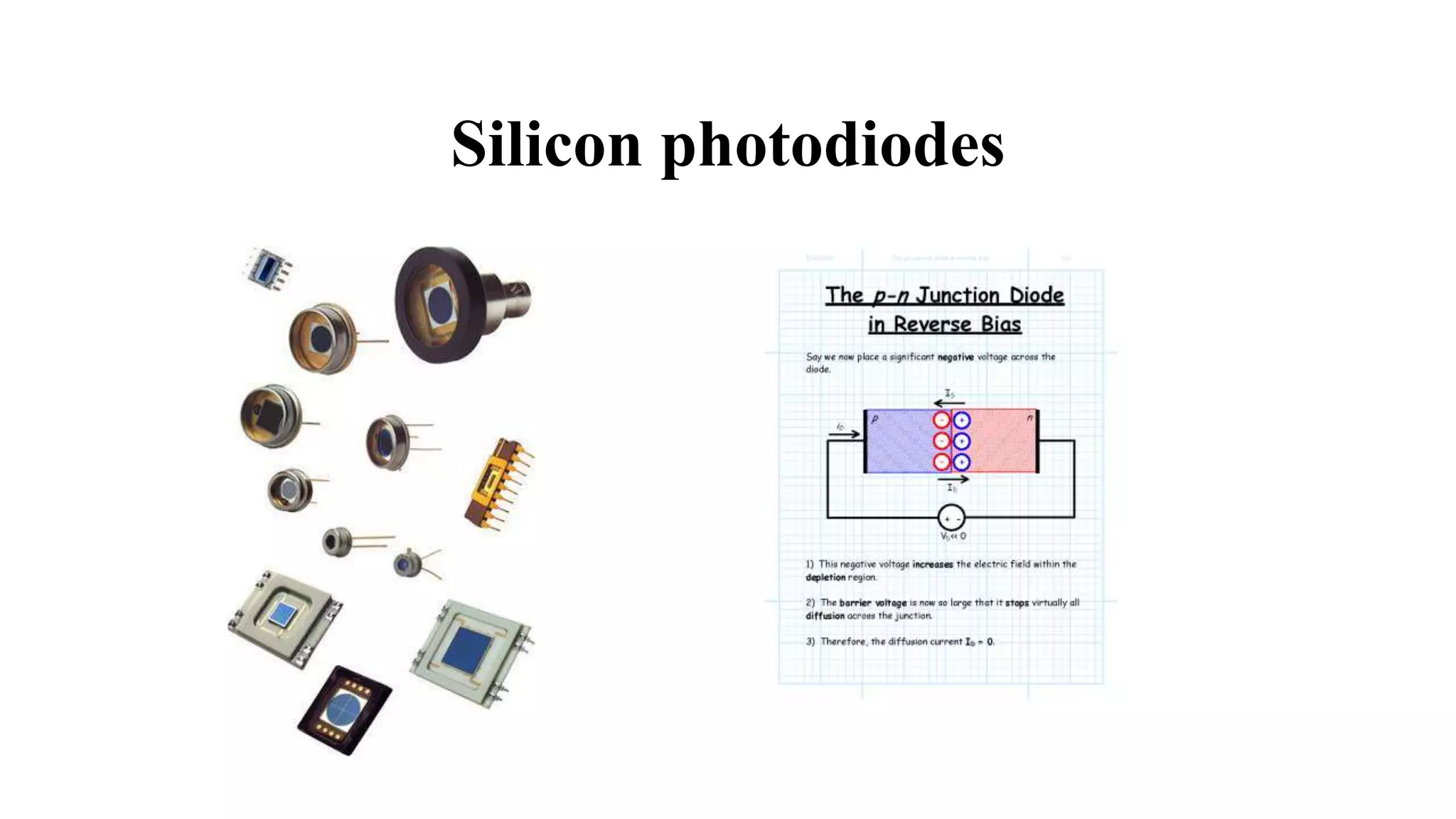 Silicon photodiodes
 