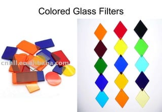 Colored Glass Filters
 