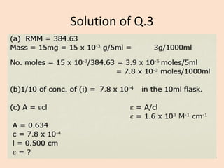 Solution of Q.3  