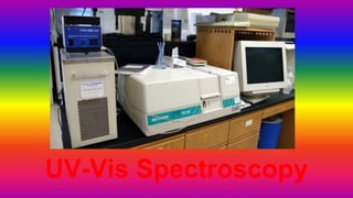 UV-Vis Spectroscopy
 