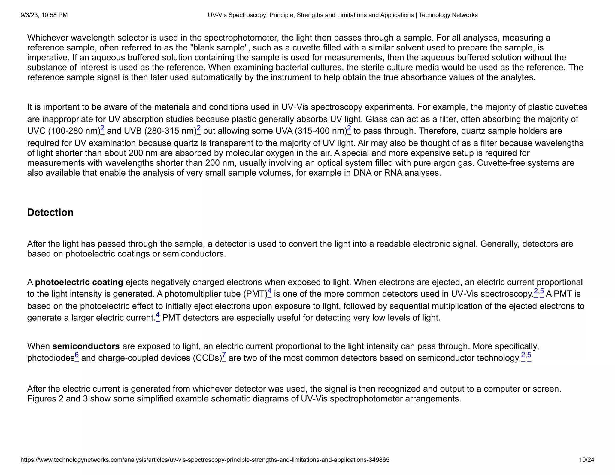 UVVis Spectroscopy_ Principle, Strengths and Limitations and