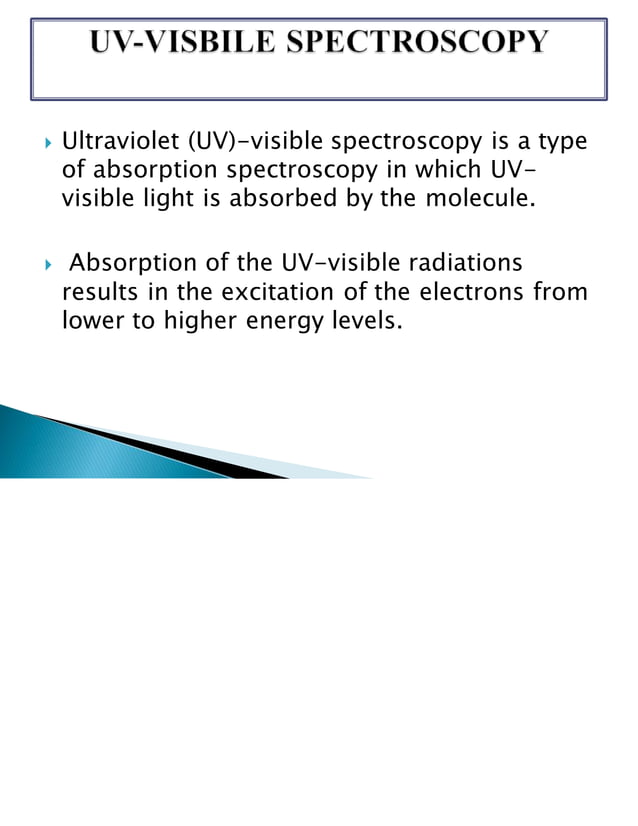 UV SPECTROSCOPY AND INSTRUMENTATION PDF