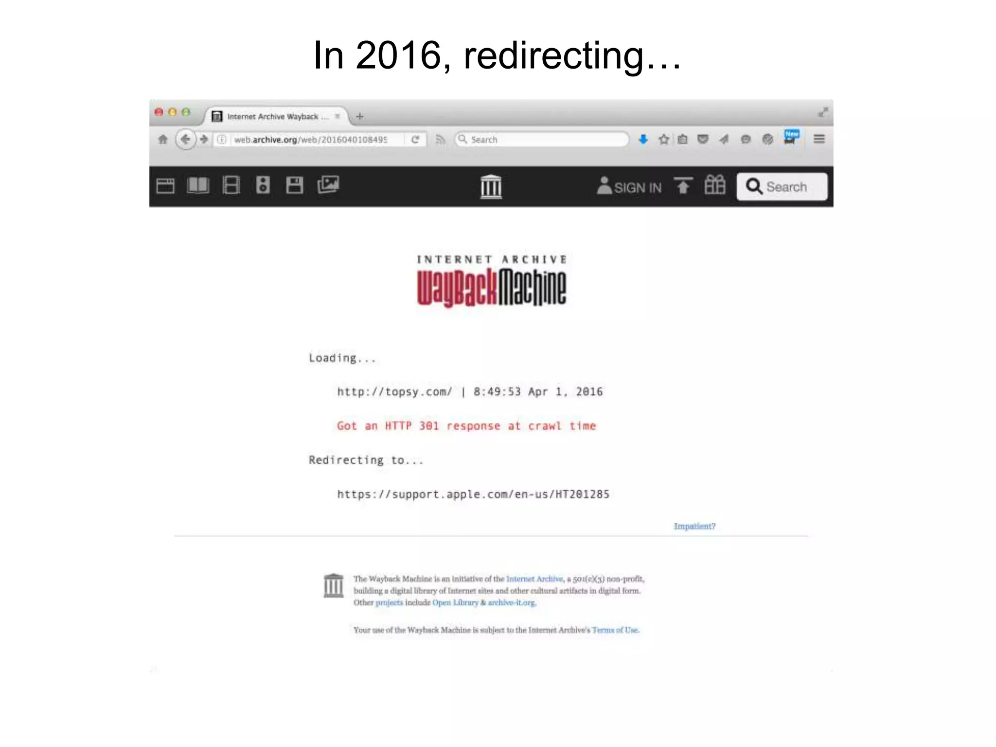 In 2016, redirecting…
http://topsy.com/http://twitpic.com/3uvo6z