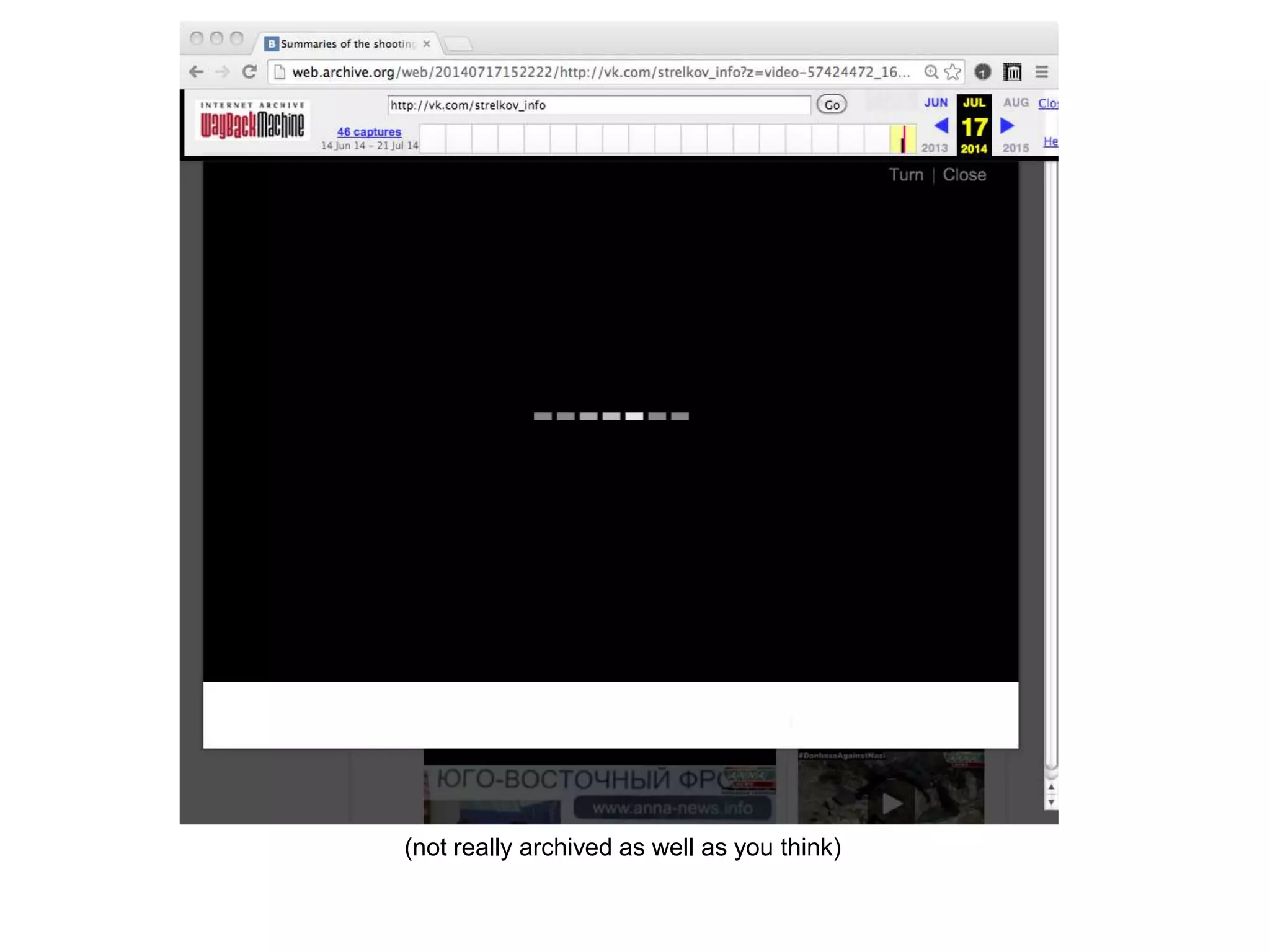 (not really archived as well as you think)