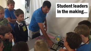 Student leaders
in the making…