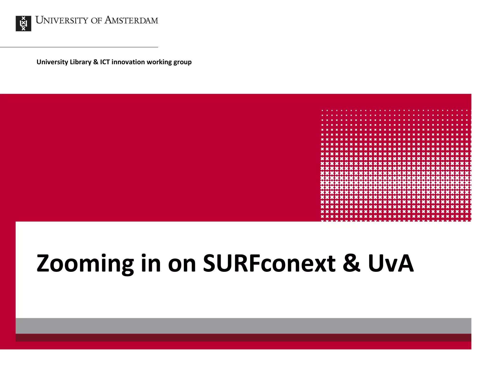 Scenario 2          UvA




                   market
                  fed.login
        Hosted     teams
       Sakai OA




                               VU
                              CoNext in practice, CNI fall 2012   15
 