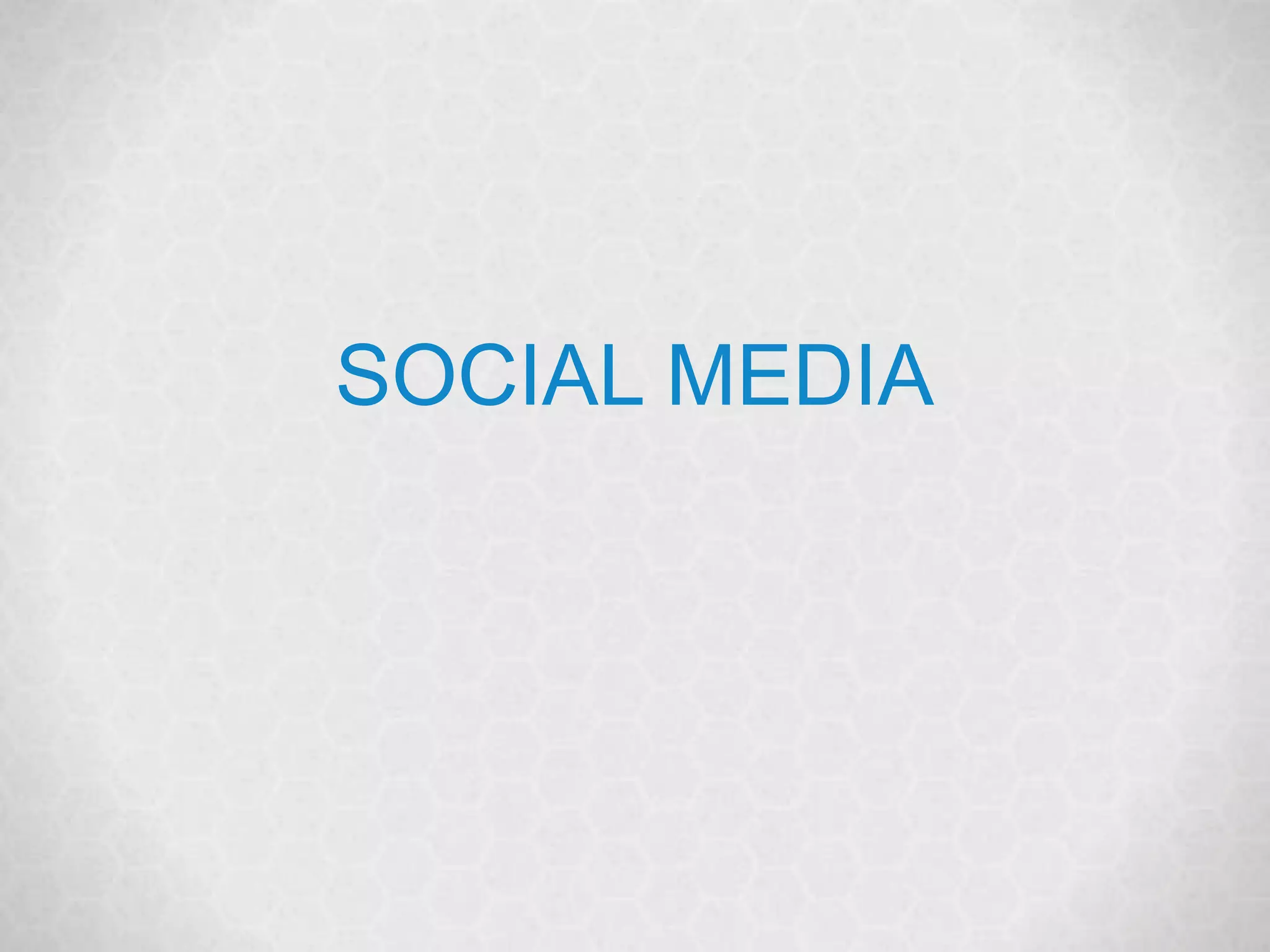 @marketingmojo | marketing-mojo.com
SOCIAL MEDIA
 