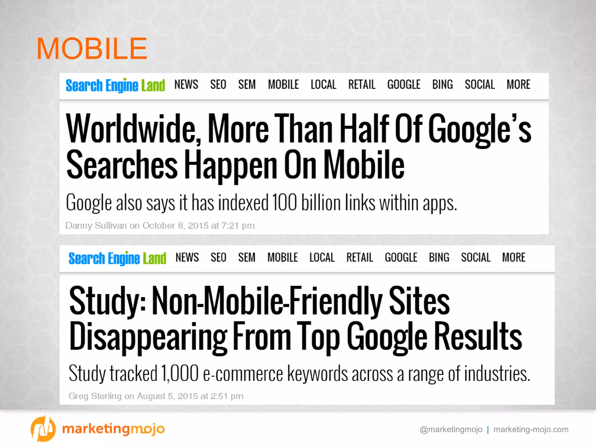 @marketingmojo | marketing-mojo.com
MOBILE
 