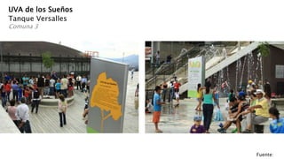 UVA de los Sueños
Tanque Versalles
Comuna 3
Fuente:
 