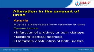A W A R E N E S S | P R E V E N T I O N | T R E A T M E N T | www.kidneyhealth.in |
 