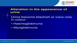 A W A R E N E S S | P R E V E N T I O N | T R E A T M E N T | www.kidneyhealth.in |
 