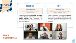 ENERGY ICT
Committee Chair:
Roman Zinchenko, co-founder of
Greencubator
Committee Chair:
Andriy Dovzhenko, Founder and Man...