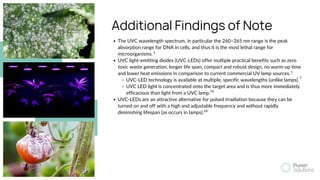 Uvc Notes UVC & Food Processing | PDF