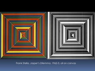 Frank Stella, Jasper’s Dilemma, 1962-3, oil on canvas
 