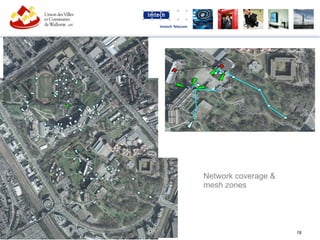 Network coverage & mesh zones 
