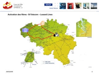 Activation des fibres - B-Telecom – Leased Lines 