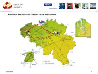 Activation des fibres - B-Telecom – LAN Interconnect 