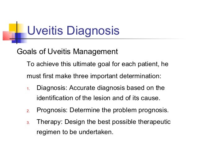 Uveitis Lab Work Up Checklist.pdf Tests And Diagnosis Of Uveitis – ILTXST