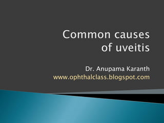 Dr. Anupama Karanth
www.ophthalclass.blogspot.com
 