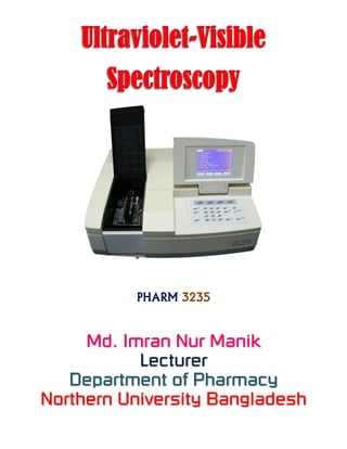 PHARM 3235
Md. Imran Nur Manik
Lecturer
Department of Pharmacy
Northern University Bangladesh
 