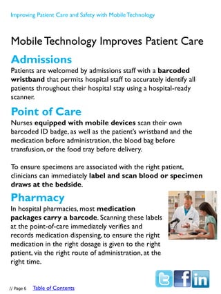 Improving Patient Care and Safety with Mobile Technology | PDF