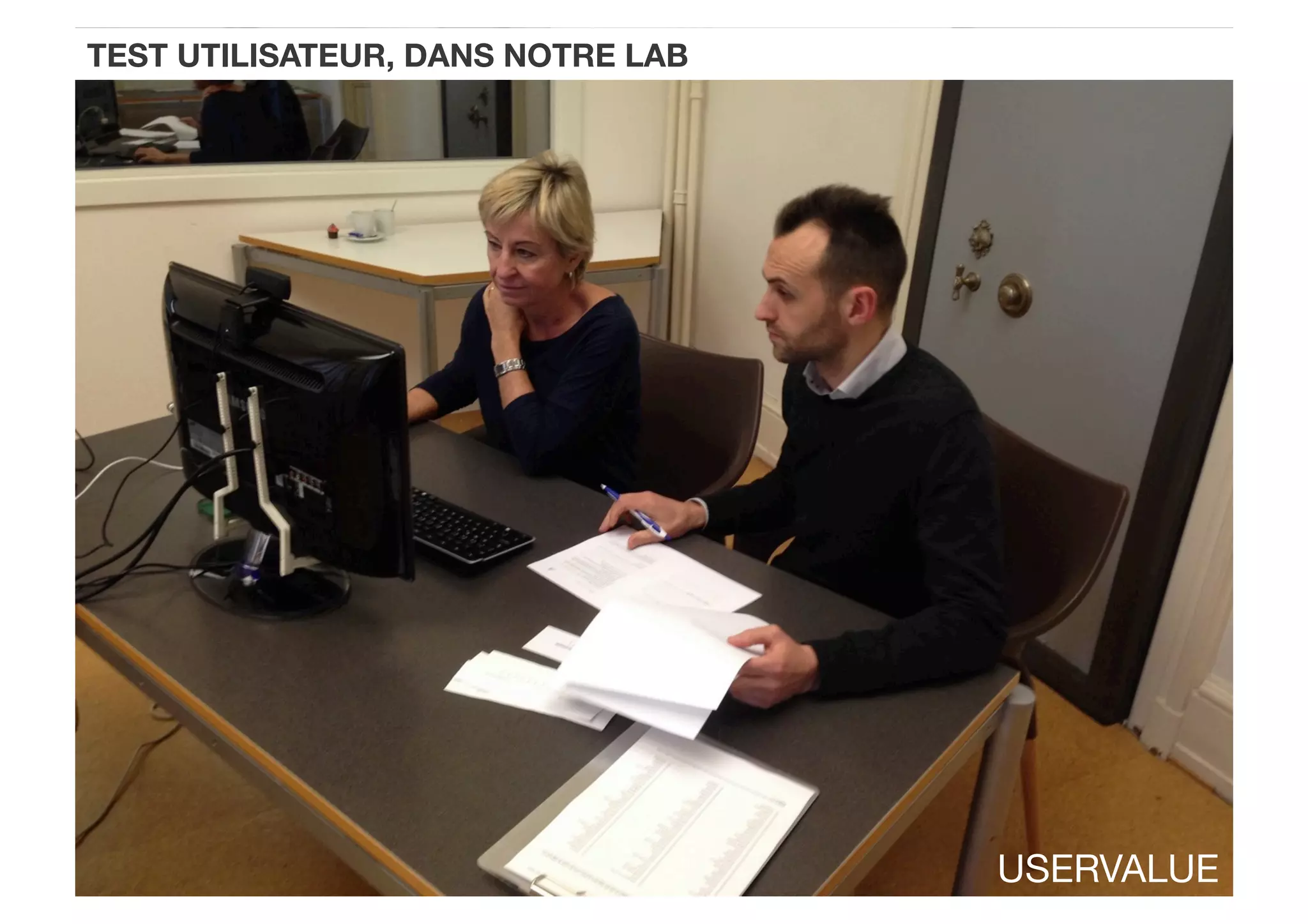 TEST UTILISATEUR, DANS NOTRE LAB
USERVALUE
 