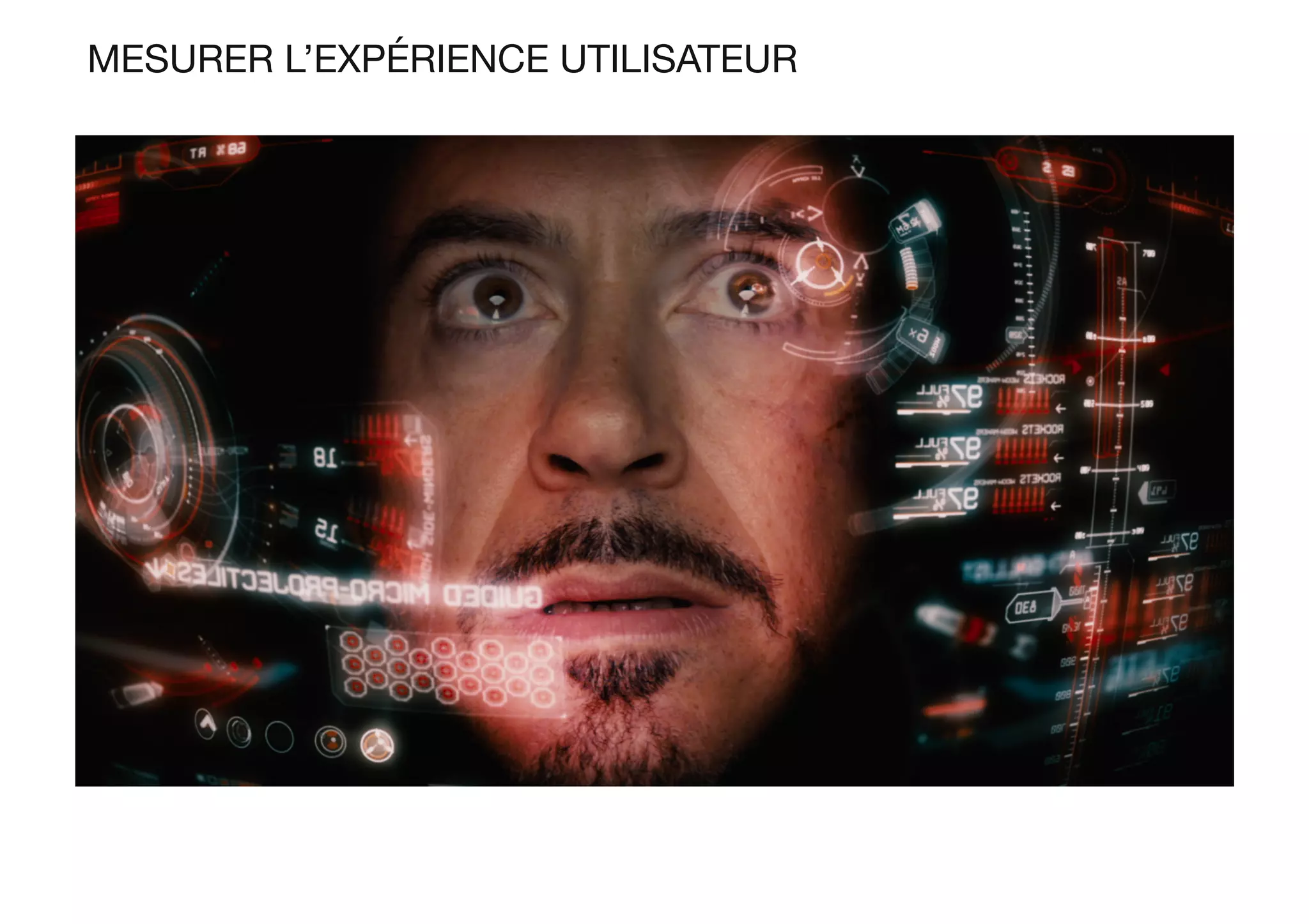 MESURER L’EXPÉRIENCE UTILISATEUR
 