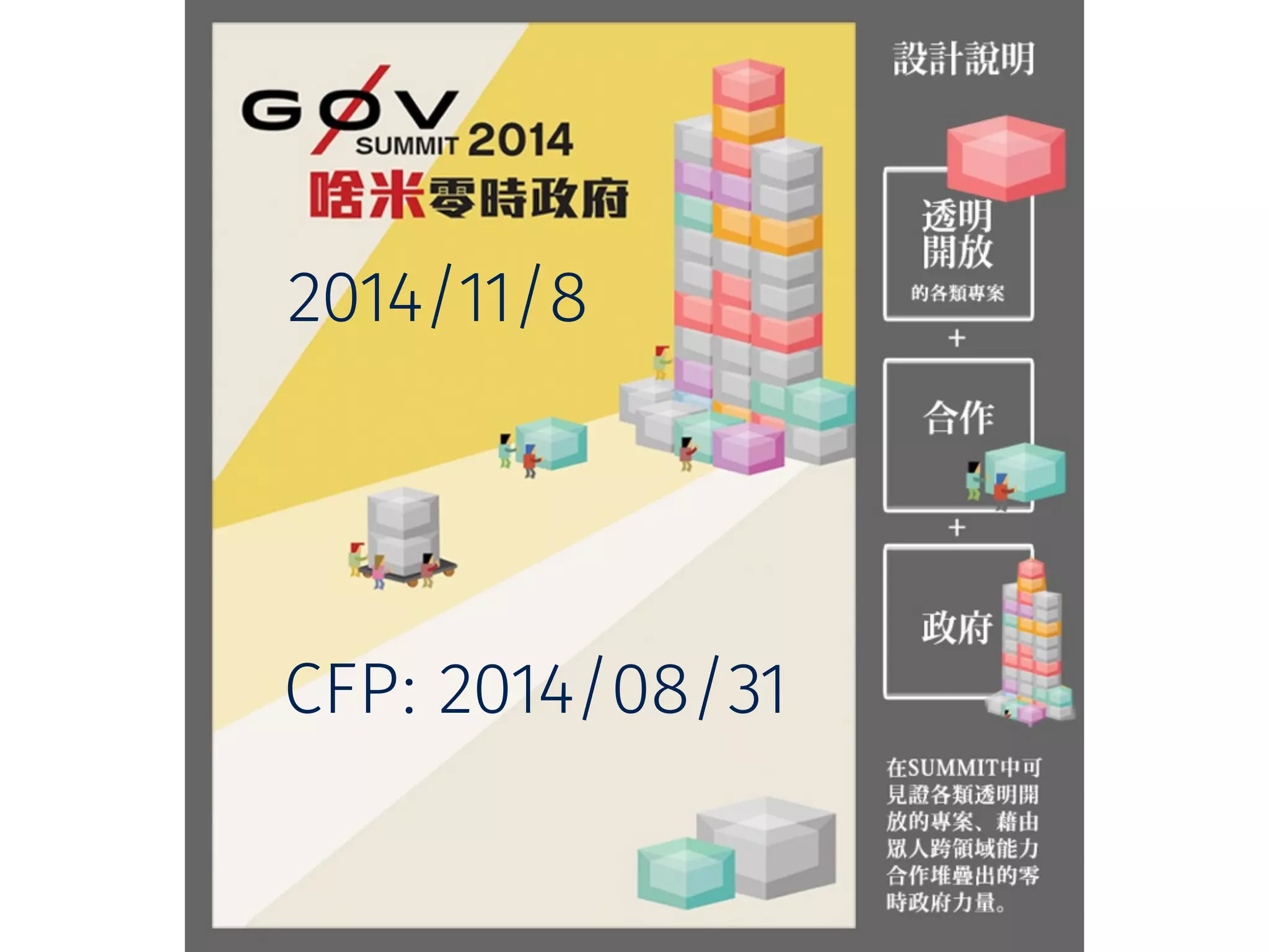 因為沒有⼈人是萬能的 
 