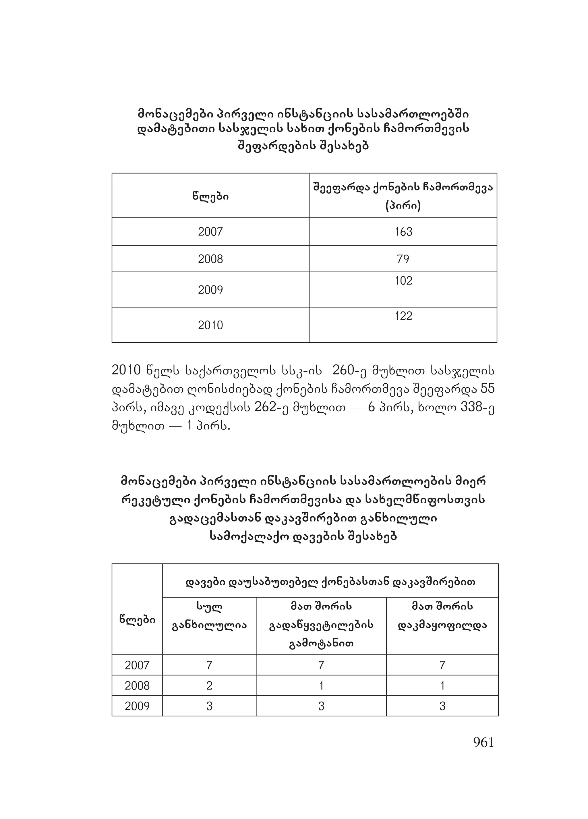 2ორგანიზებულ დანაშაულთან ბრძოლის მექანიზმები