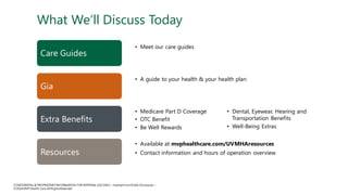UVMHA Medicare Member Webinar Slide Deck 2024 | PPT