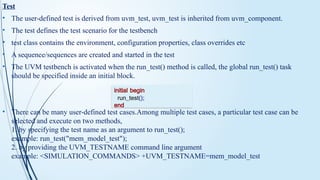 Uvm Test Code Comprehensive Guide to Universal Verification Methodology (UVM) in ...