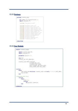 12.13 Package
12.14 Top Module
46
 