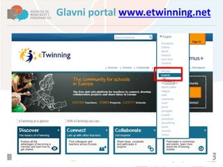 Glavni portal www.etwinning.net
 