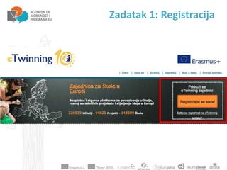 Zadatak 1: Registracija
 
