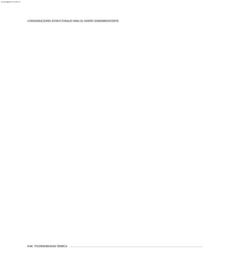 6-66 VULNERABILIDAD SÍSMICA
CONSIDERACIONES ESTRUCTURALES PARA EL DISEÑO SISMORRESISTENTE
almanperez@gmail.com 26 Mar 2017
 