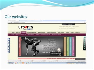 Our websites
 