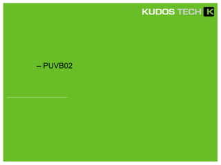– PUVB02
 