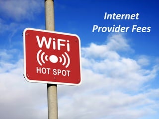 Internet
Provider Fees
 