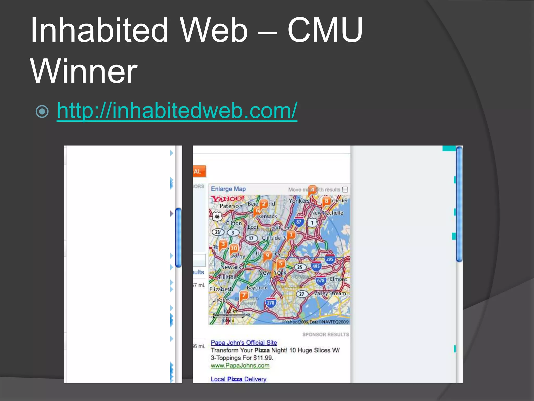 Inhabited Web – CMU Winnerhttp://inhabitedweb.com/