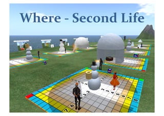 Where	
  -­‐	
  Second	
  Life	
  
 