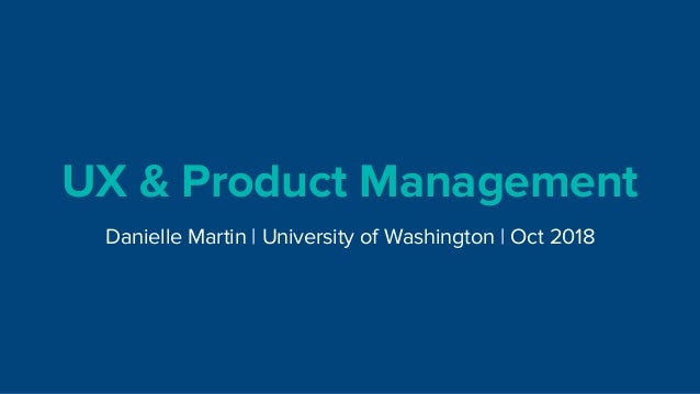 Ux Product Management On Agile Teams