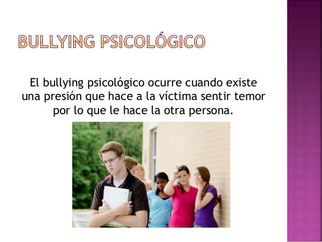 Bullying psicológico