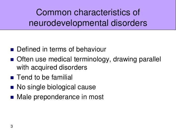 neurodevelopmental disorders are our current diagnostic neurodevelopmental disorder