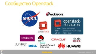32000 пользователей
600+ компаний-участников
20 M строк кода
Сообщество Openstack
linkmeup Openstack. Neutron. 5
 