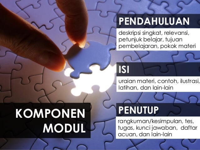 Modul Jarak Jauh yang Membelajarkan