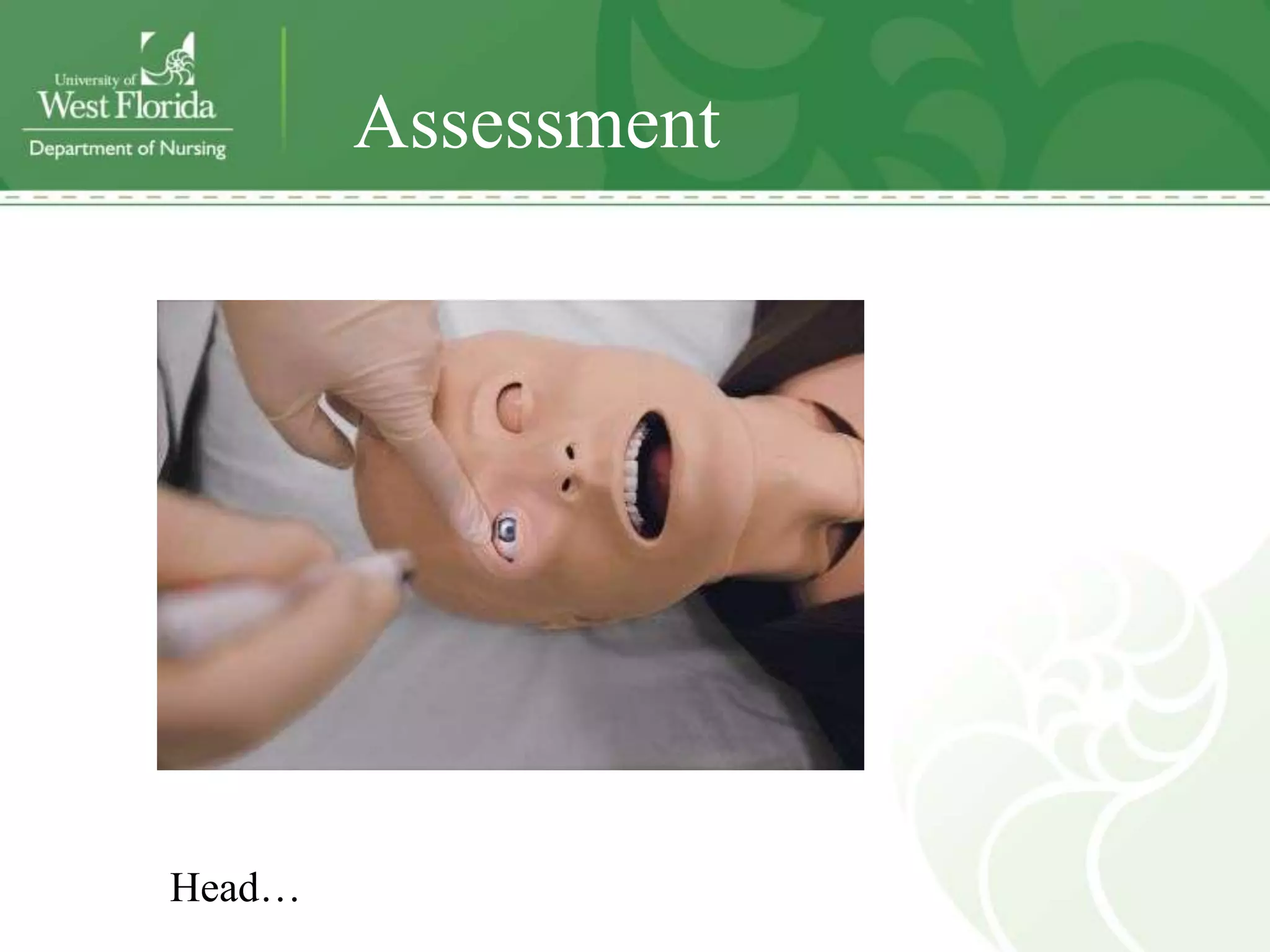 Assessment




Head…
 