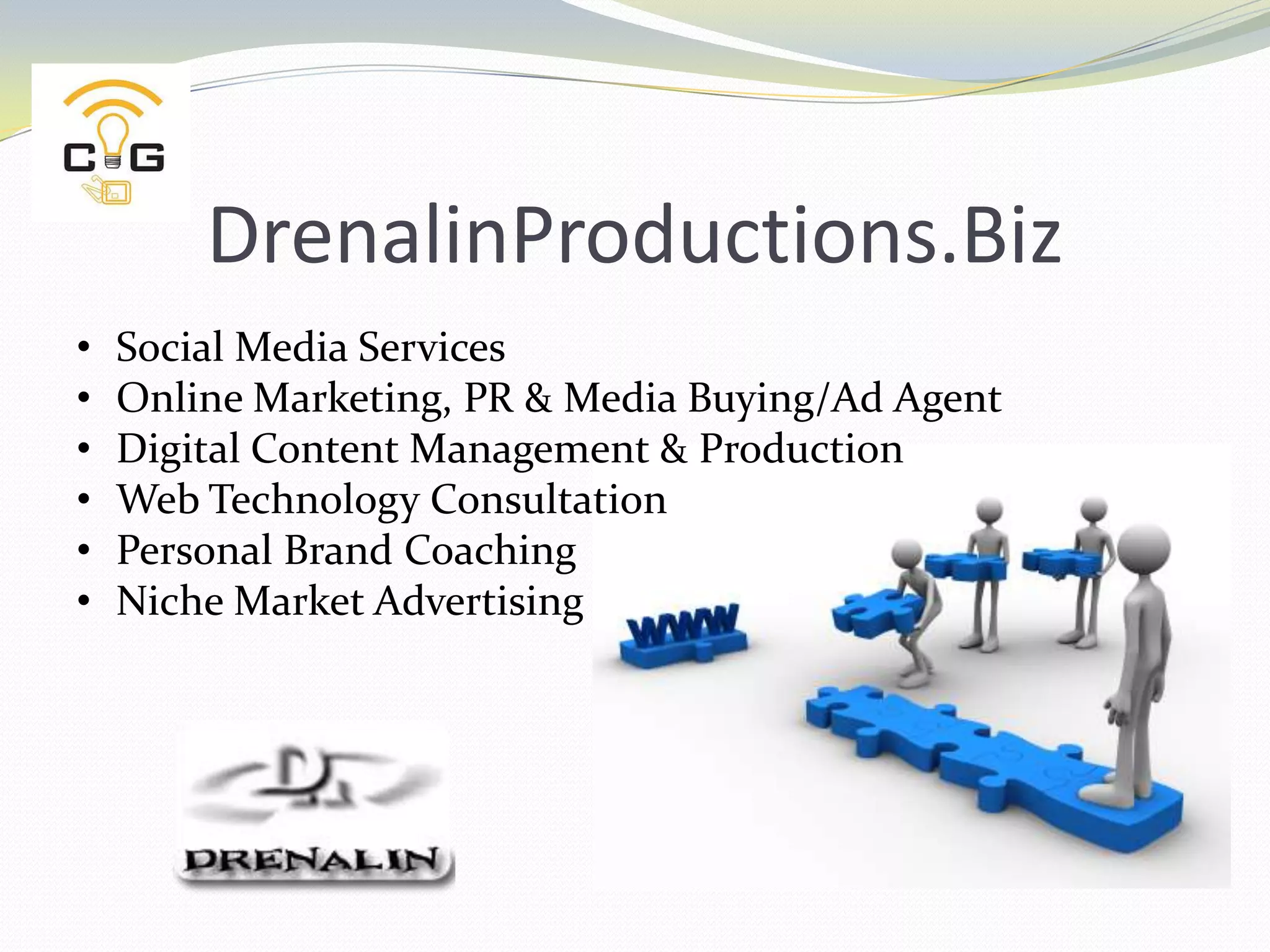 DrenalinProductions.BizSocial Media Services