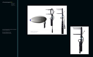 ulf westergaard ID
                          Dianavej 28
                          2610 Rødovre
                          30325487
                          ulfw@privat.dk




Sammenklappelig mikrofonvindhætte
for DPA Microphones A/S


Koncept/idégenerering
Visualisering/rendering
 