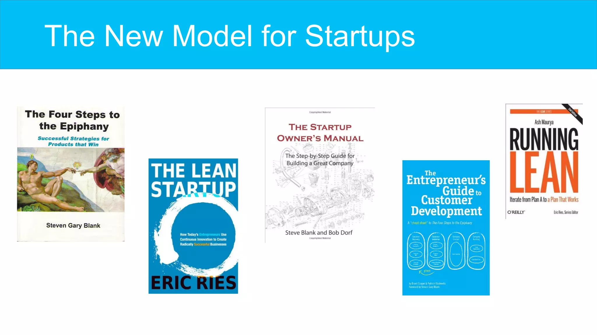 The New Model for Startups
 